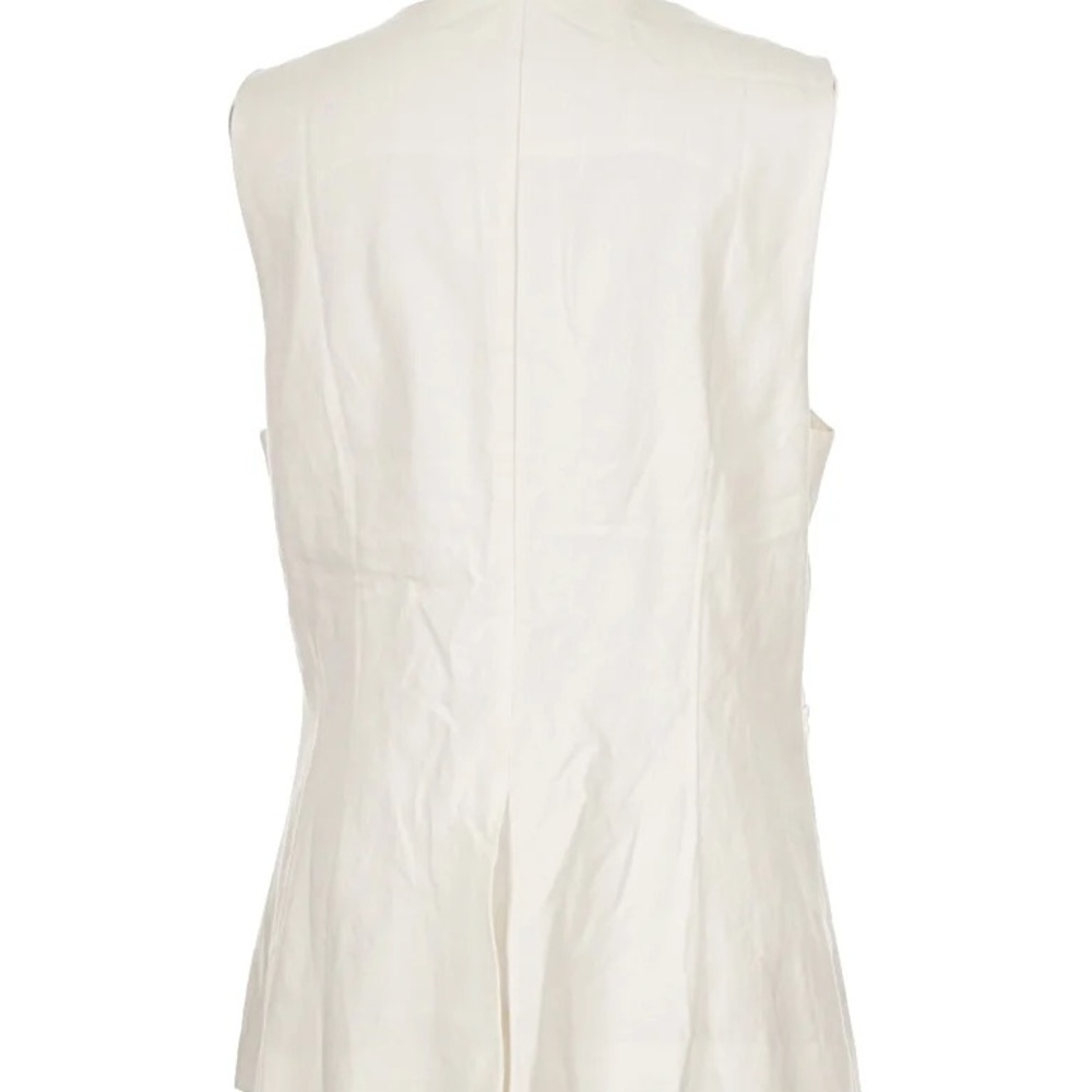 Cream Gap linen blend vest - Picture 2 of 4